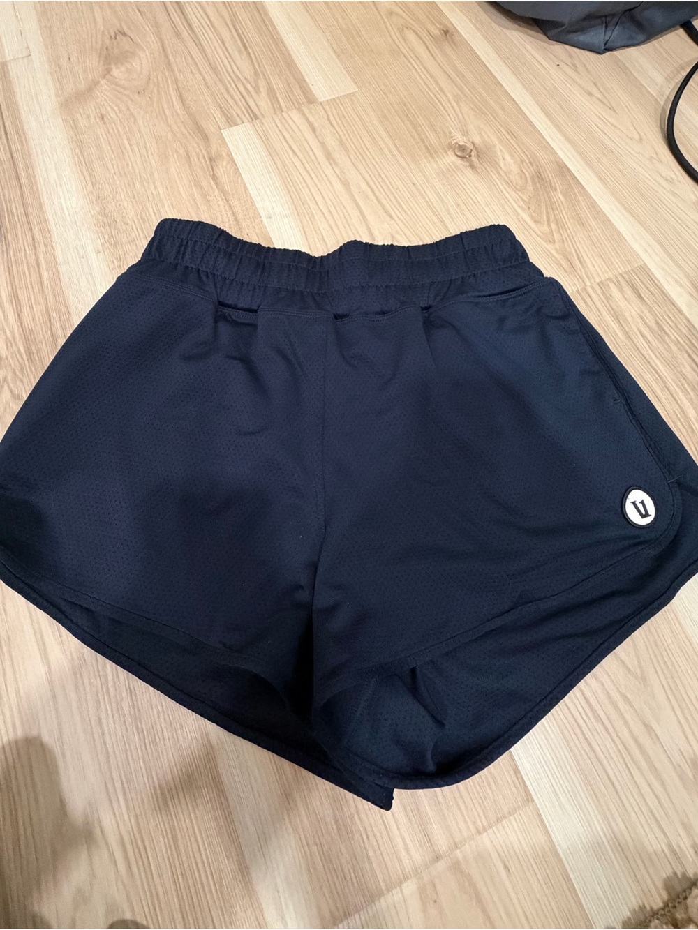 Vuori navy Performance Mesh Athletic Shorts